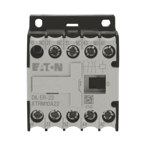 EATON - Hilfsschütz, 415 V 50 Hz, 480 V 60 Hz, S = Normal offen: 2 S, Ö = Normal geschlossen: 2 Ö, Schraubklemmen, Wechselstrombetätigung
