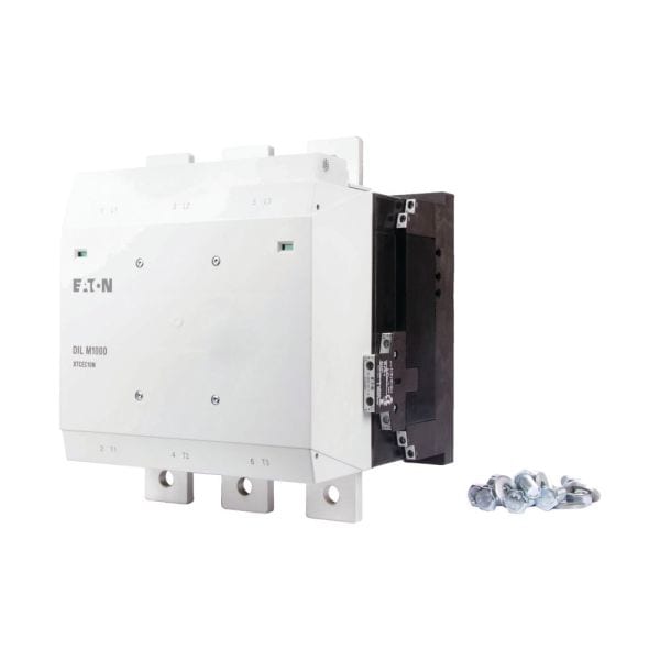 EATON - Leistungsschütz, 380 V 400 V 560 kW, 2 S, 2 Ö, RAC 500: 250 - 500 V 40 - 60 Hz/250 - 700 V DC, Wechsel- und Gleichstrombetätigung, Schrauban
