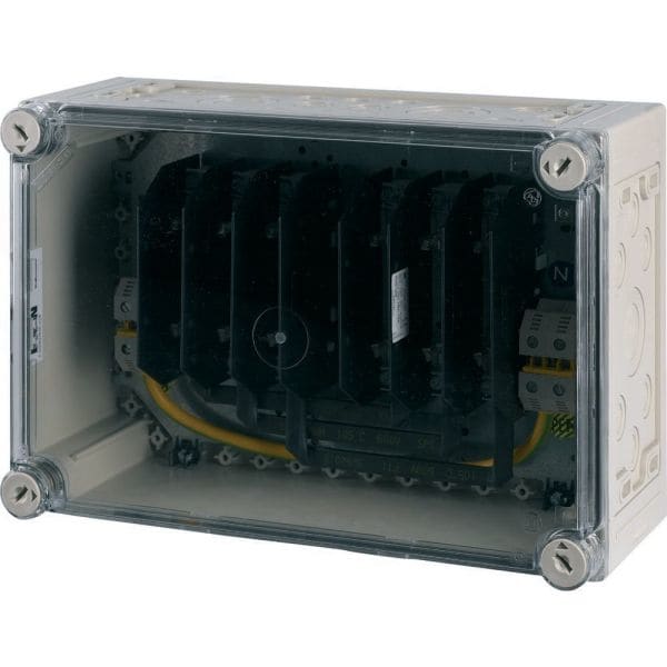 EATON - Sicherungskasten, 2x Unterteil 3p NH00 100A, HxBxT=250x375x150mm