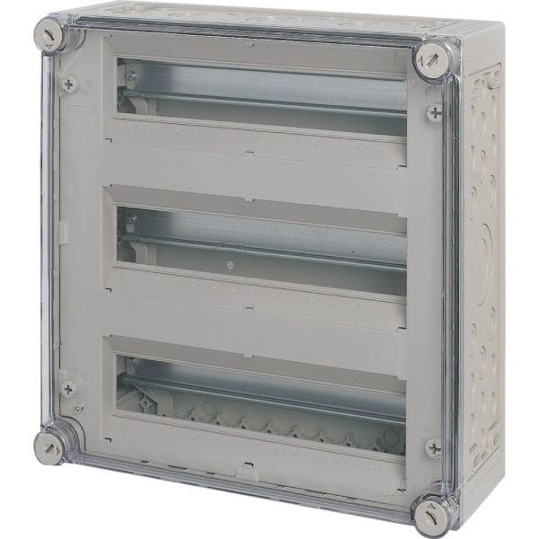EATON - Automatenkasten, IP65, Tragschiene senkrecht, HxBxT=375x375x150mm