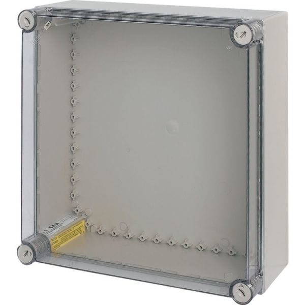 EATON - Isolierstoffgehäuse, glatte Seiten, HxBxT=375x375x175mm, NA-Ausführung