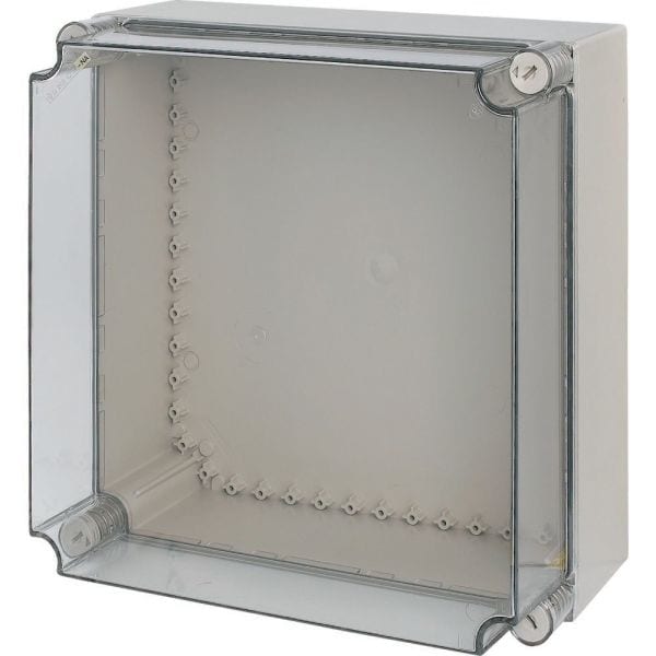 EATON - Isolierstoffgehäuse, glatte Seiten, HxBxT=375x375x225mm, NA-Ausführung
