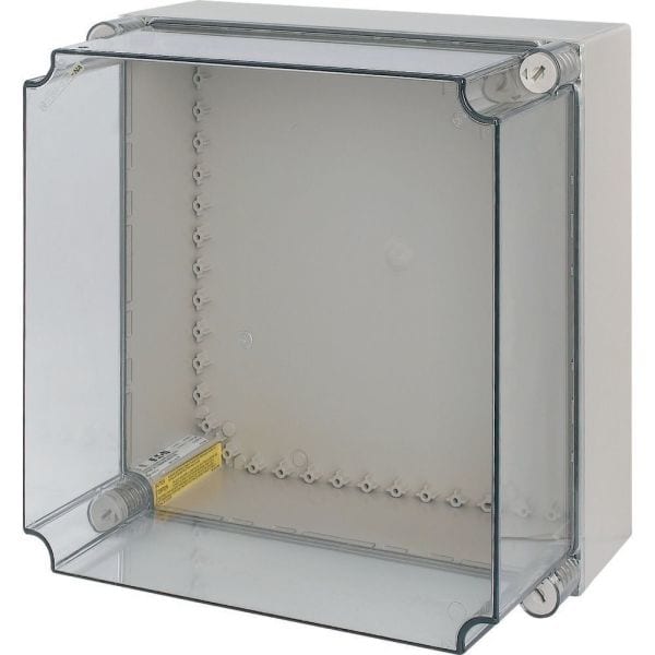 EATON - Isolierstoffgehäuse, glatte Seiten, HxBxT=375x375x275mm, NA-Ausführung