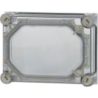 EATON - Deckel, +Tür, transparent rauchgrau, HxBxT=250x187,5x50mm