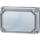 EATON - Deckel, +Tür, transparent rauchgrau, HxBxT=250x375x100mm