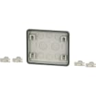 EATON - Flansch, Vorprägung 6xM20, 2xM25/16, HxBxT=116x250x23mm
