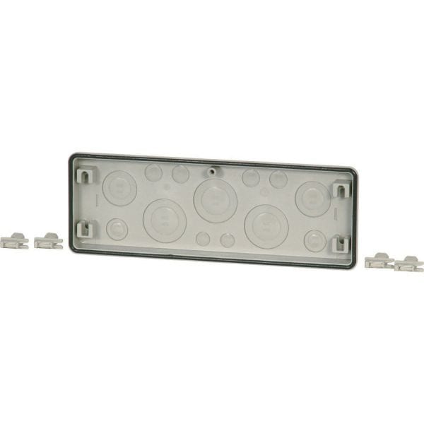 EATON - Flansch, Vorprägung 2xM16, 4xM20, 2xM25/16, 2xM40/25, 3xM50/32, HxBxT=116x329x23mm