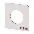 EATON - Frontplatte, verwendbar für T0, T3, P1, 45 x 45 (für Rahmen 48 x 48) mm, unbeschriftet, gravierbar