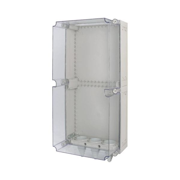 EATON - Verteilergehäuse, +Kabelschellen und Kabelstutzen, HxBxT=750x375x275mm