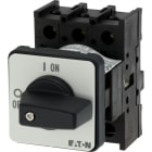 EATON - EIN-AUS-Schalter, P1, 25 A, Einbau, 3-polig, mit schwarzem Knebel und Frontschild