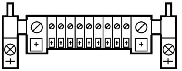 EATON - PE-(PEN-)Schiene, für Sicherungskasten