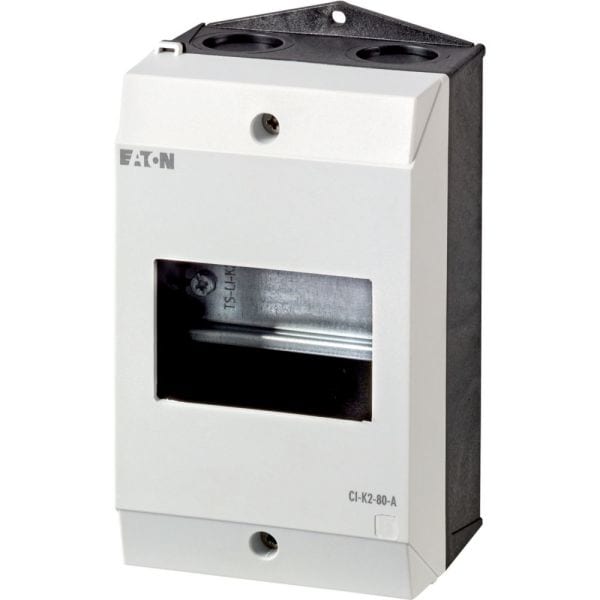 EATON - Isolierstoffgehäuse CI-K2, H x B x T = 160 x 100 x 80 mm, + Ausschitt 45 mm