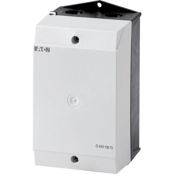 EATON - Isolierstoffgehäuse CI-K2H, H x B x T = 160 x 100 x 100 mm, + Tragschiene, Hartspiegelausführung