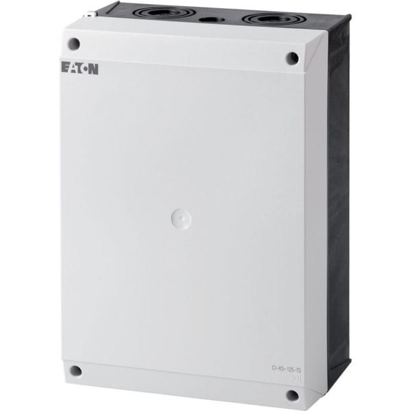 EATON - Isolierstoffgehäuse CI-K5, H x B x T = 280 x 200 x 125 mm, + Tragschiene