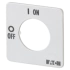 EATON - Frontschild, verwendbar für T0, T3, P1, 0/OFF - 1/ON