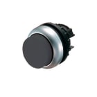 EATON - Drucktaste, RMQ-Titan, hoch, rastend, schwarz, unbeschriftet, Frontring Titan