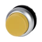 EATON - Leuchtdrucktaste, RMQ-Titan, hoch, rastend, gelb, unbeschriftet, Frontring Titan