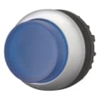 EATON - Leuchtdrucktaste, RMQ-Titan, hoch, tastend, blau, unbeschriftet, Frontring Titan