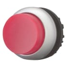 EATON - Leuchtdrucktaste, RMQ-Titan, hoch, rastend, rot, unbeschriftet, Frontring Titan