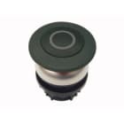 EATON - Pilzdrucktaste, RMQ-Titan, Pilz, tastend, Pilz schwarz, schwarz, beschriftet, Frontring Titan