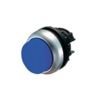 EATON - Leuchtdrucktaste, RMQ-Titan, hoch, rastend, blau, unbeschriftet, Frontring Titan