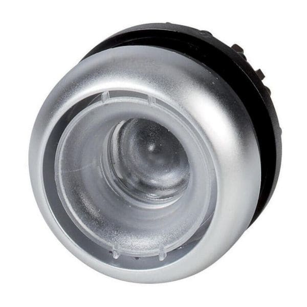 EATON - Drucktaste, RMQ-Titan, flach, rastend, ohne Tastenplatte, Frontring Titan
