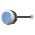 EATON - Entsperrungstaste, Frontring Titan, blau