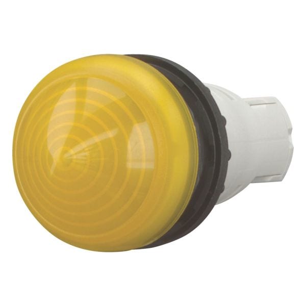 EATON - Leuchtmelder, RMQ-Titan, hoch, konisch, ohne Leuchtmittel, für Glüh-, Glimmlampen und LEDs bis 2,4 W, mit Lampenfassung BA 9s, gelb