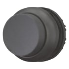EATON - Drucktaste, RMQ-Titan, hoch, tastend, schwarz, unbeschriftet, Frontring Schwarz