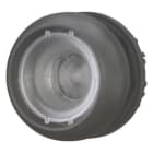 EATON - Leuchtdrucktaste, RMQ-Titan, flach, rastend, ohne Tastenplatte, Frontring Schwarz