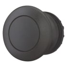 EATON - Pilzdrucktaste, RMQ-Titan, Pilz, tastend, Pilz schwarz, schwarz, unbeschriftet, Frontring Schwarz