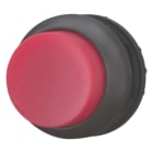 EATON - Leuchtdrucktaste, RMQ-Titan, hoch, rastend, rot, unbeschriftet, Frontring Schwarz