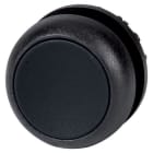 EATON - Drucktaste, RMQ-Titan, flach, tastend, schwarz, unbeschriftet, Frontring Schwarz