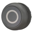 EATON - Drucktaste, RMQ-Titan, flach, rastend, schwarz, beschriftet, Frontring Schwarz