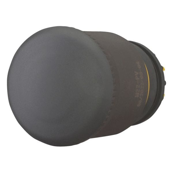 EATON - HALT-/STOPP-Taste, RMQ-Titan, Pilzform, 38 mm, unbeleuchtet, Zugentriegelung, schwarz, gelb, RAL 9005