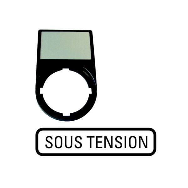 EATON - Träger, + Schild, SOUS TENSION