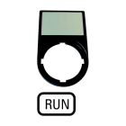 EATON - Träger, + Schild, RUN