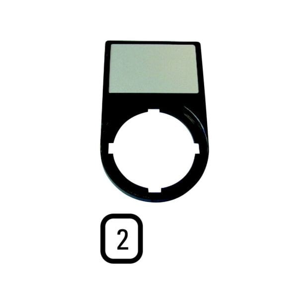 EATON - Träger, + Schild, 2
