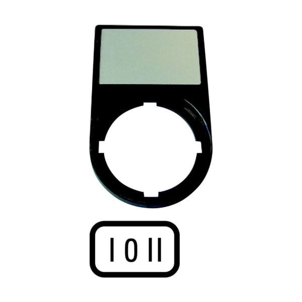 EATON - Träger, + Schild, I 0 II