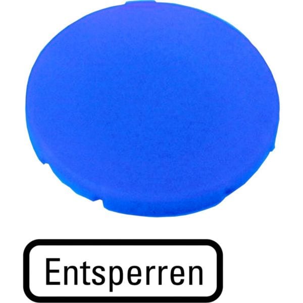 EATON - Tastenplatte, flach blau, ENTSPERREN