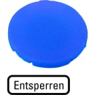 EATON - Tastenplatte, flach blau, ENTSPERREN
