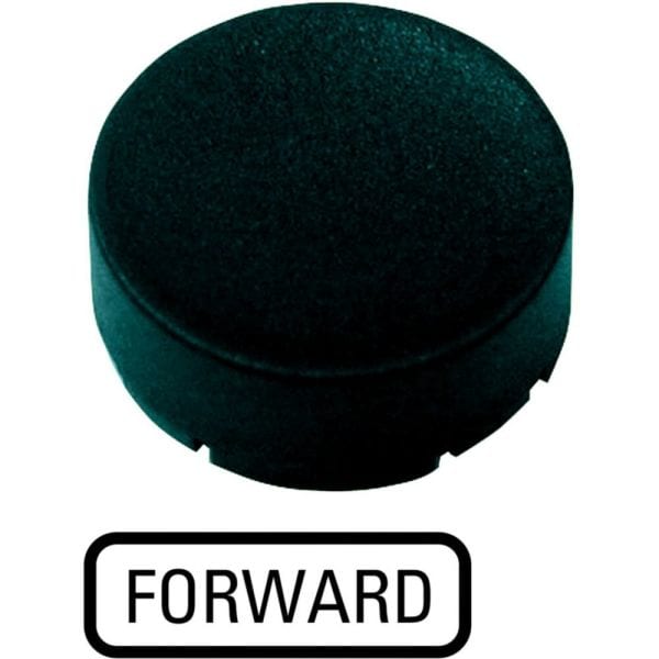 EATON - Tastenplatte, hoch schwarz, FORWARD
