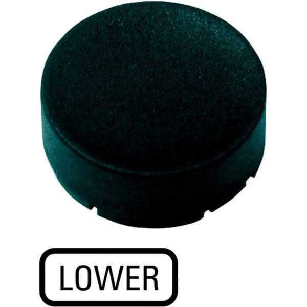 EATON - Tastenplatte, hoch schwarz, LOWER