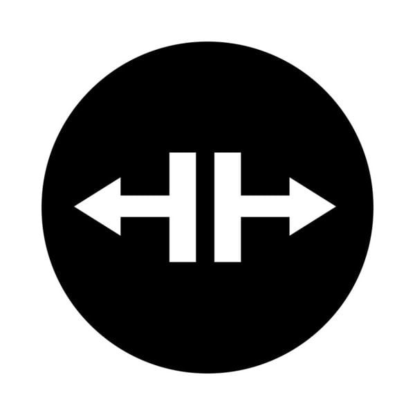 EATON - Tastenplatte, flach schwarz, Symbol Lösen