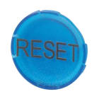 EATON - Tastenlinse, flach blau, RESET