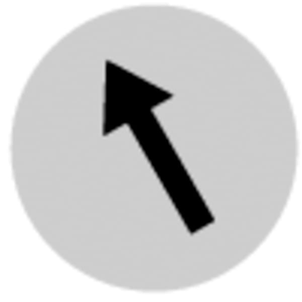 EATON - Tastenlinse, hoch weiß, Symbol Pfeil