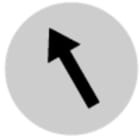 EATON - Tastenlinse, hoch weiß, Symbol Pfeil
