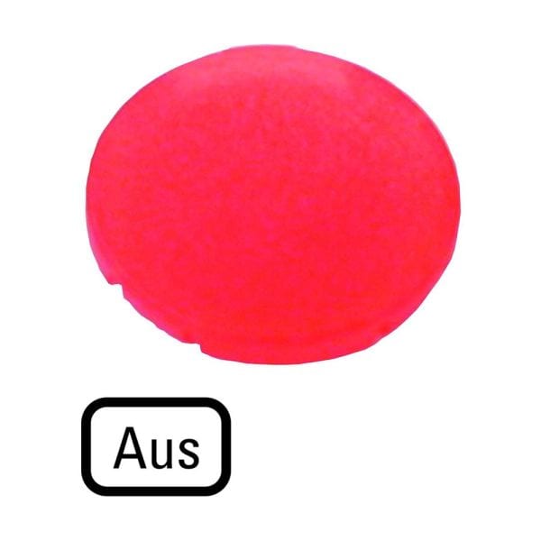 EATON - Tastenlinse, flach rot, AUS