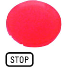 EATON - Tastenlinse, flach rot, STOP
