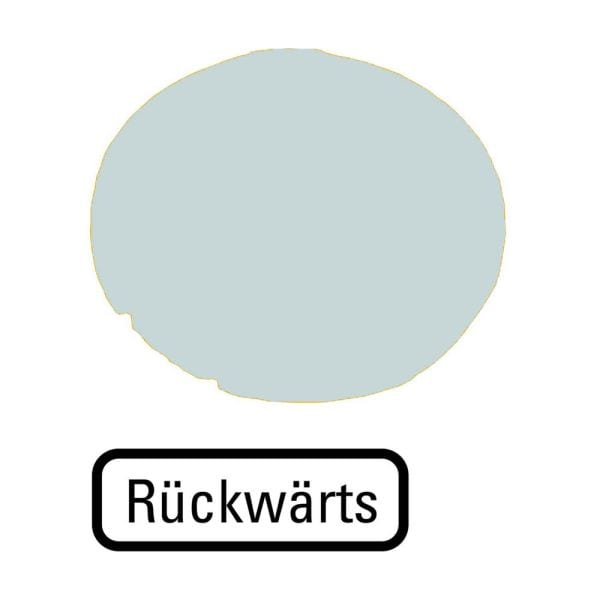 EATON - Tastenlinse, flach weiß, RÜCKWÄRTS